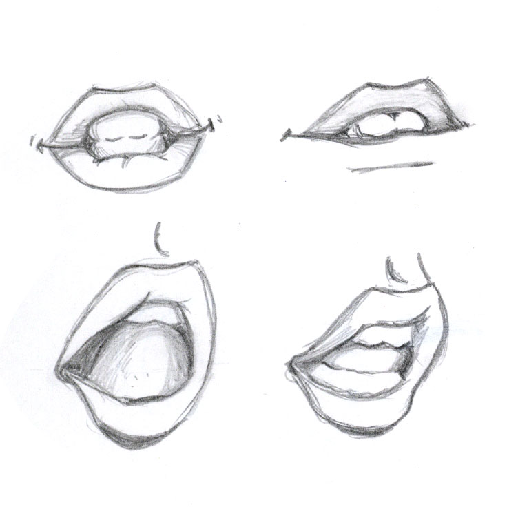 Губы поэтапно для начинающих. Пошаговое рисование губ. Губы для рисования. Рисунки для начинающих губы. Губы карандашом для начинающих.