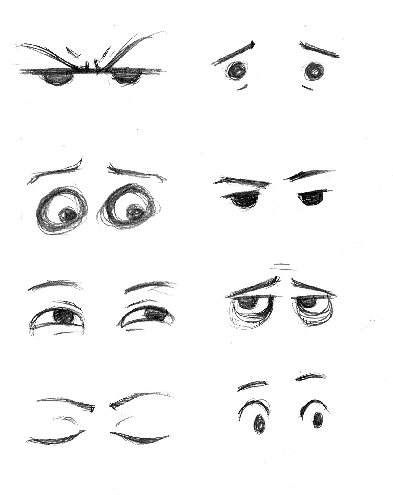 Нарисовать глаза человека поэтапно карандашом для начинающих