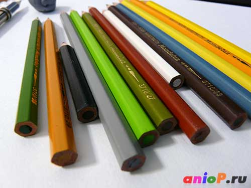 акварельные карандаши kooh-i-noor