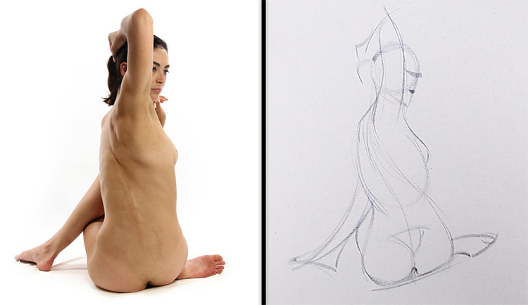 proko gesture drawing figure art