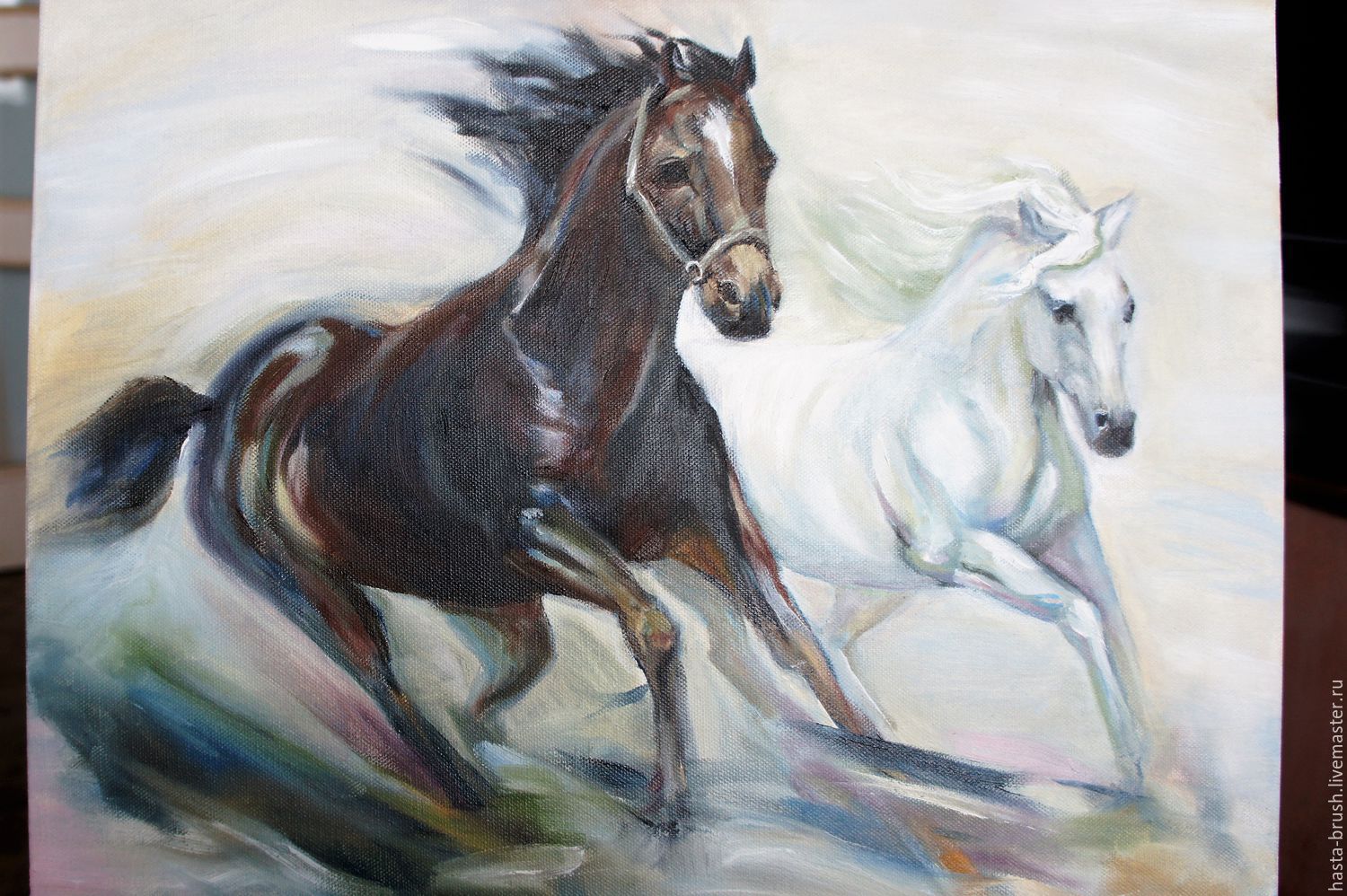 Красивые картины лошадей