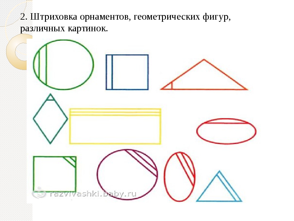 Фигуры конспект. Штриховка геометрических фигур для дошкольников. Геометрические фигуры штрихо. Заштрихуй фигуры для дошкольников. Заштрихуй геометрические фигуры.