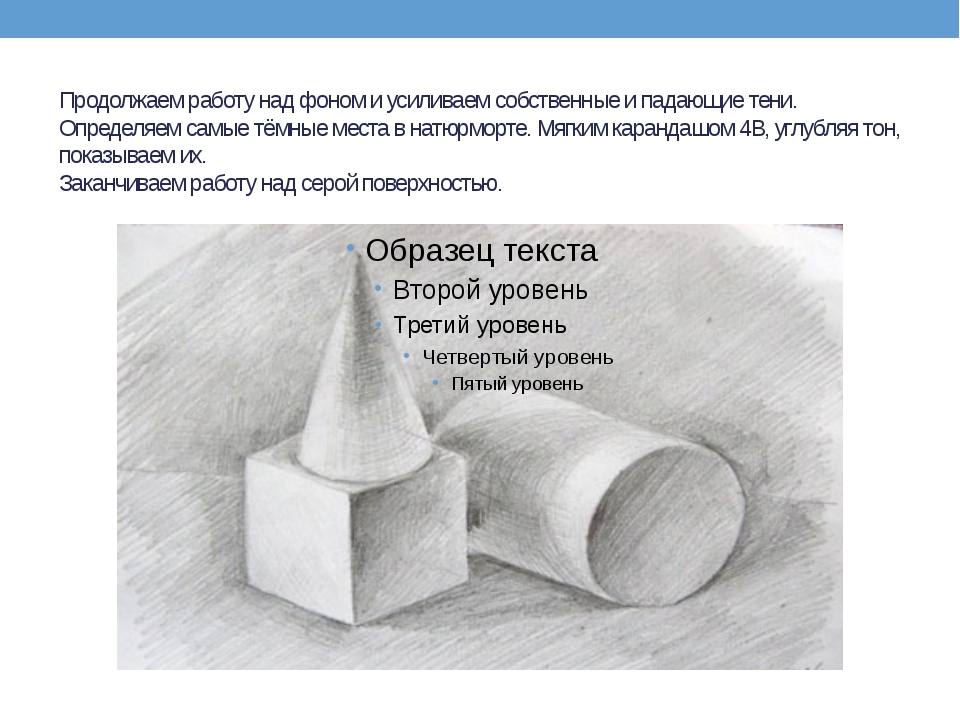 Падающая тень. Падающая тень темнее собственной. Собственная и Падающая тень в рисунке. Собственные и падающие тени геометрических тел. Какая тень темнее Собственная или Падающая.