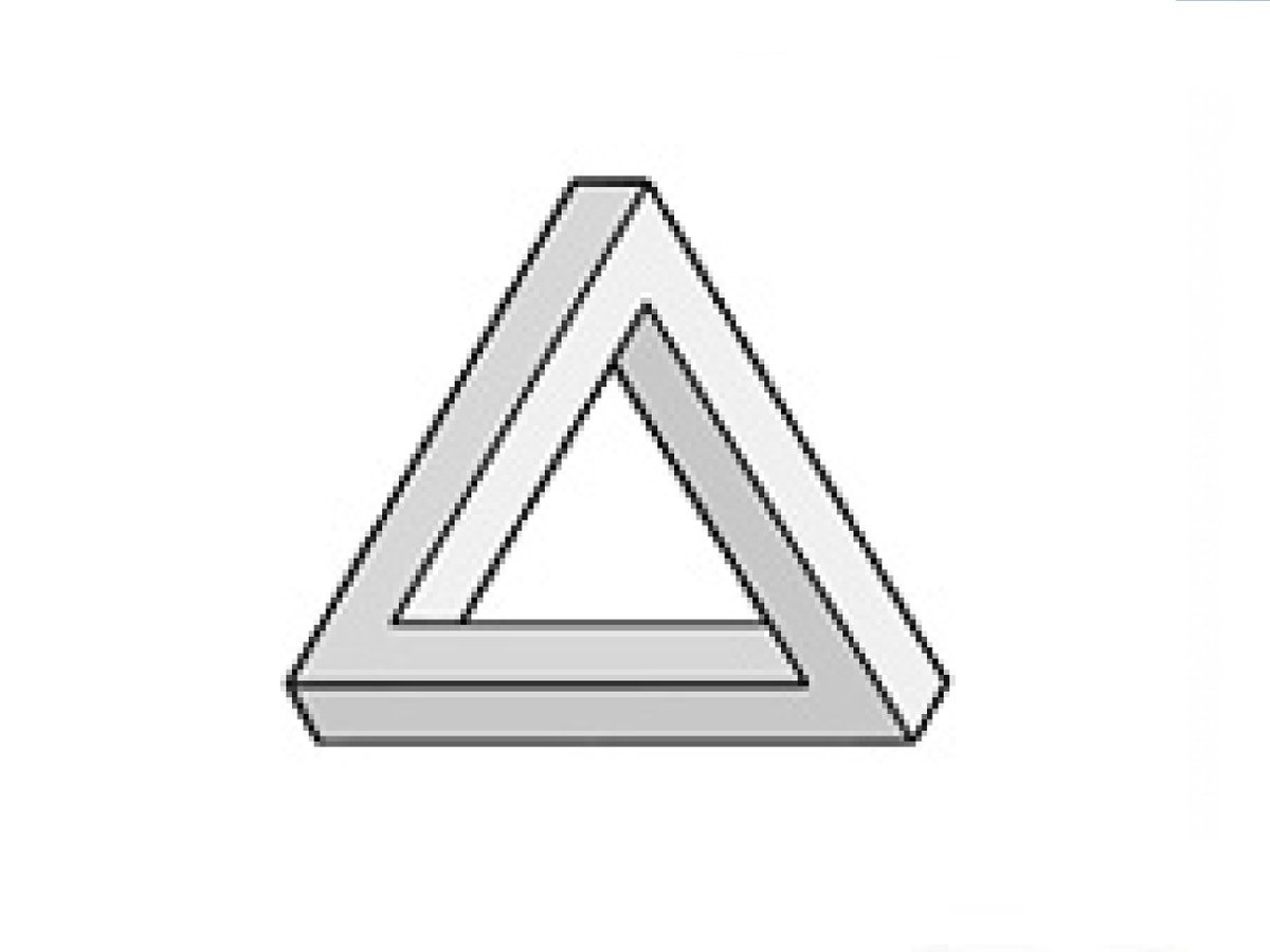 Как нарисовать равносторонний треугольник с помощью линейки