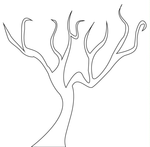 Картинка ствол дерева для детей (14)