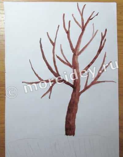Картинка ствол дерева для детей (15)