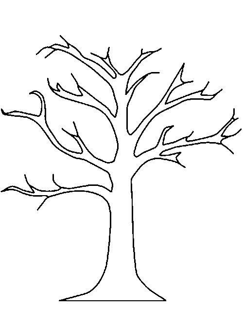 Картинка ствол дерева для детей (4)