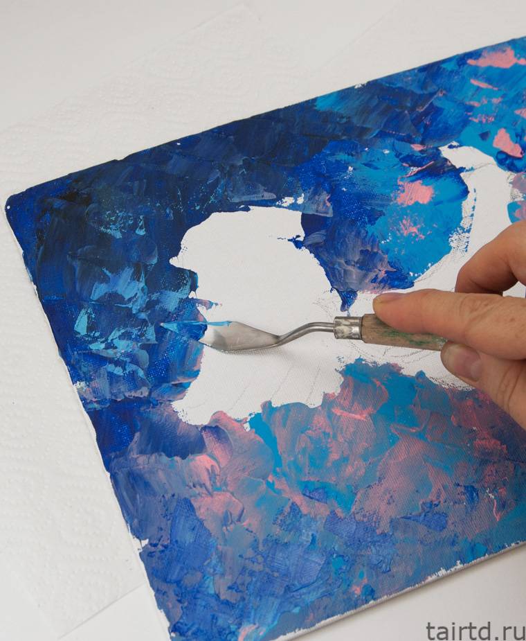 Как правильно рисовать акриловыми красками на бумаге