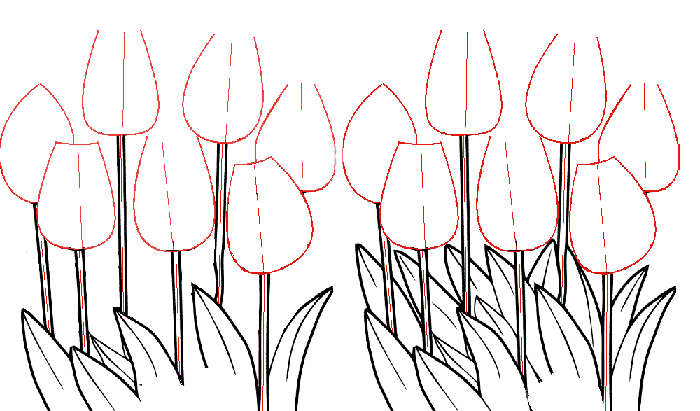 Малюємо тюльпани