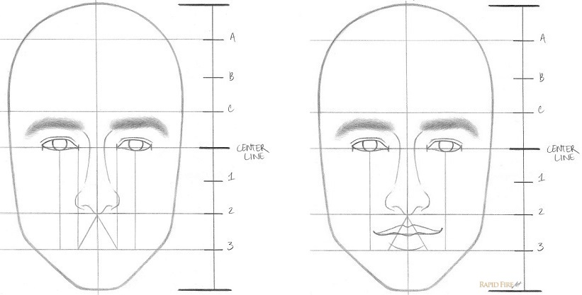 How to draw faces Step 6
