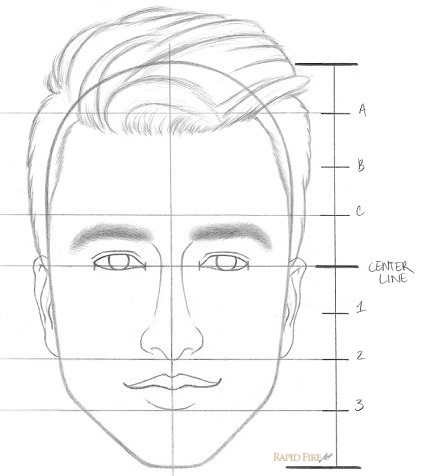 how to draw a face step by step _ Step 8
