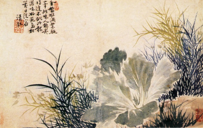 Старинная китайская живопись.