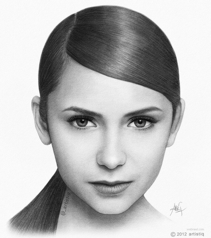 pencil drawing celebrity