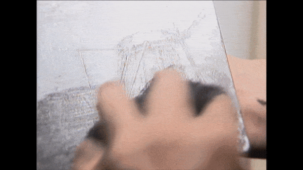 How Etchings Are Made: The excess ink is removed so ink only remains in the recessed lines.